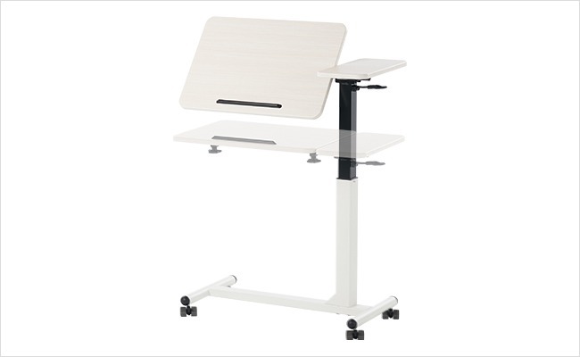 Tiltable Height Adjustable Laptop Cart