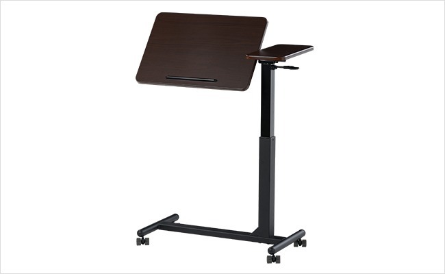 Tiltable Height Adjustable Laptop Cart